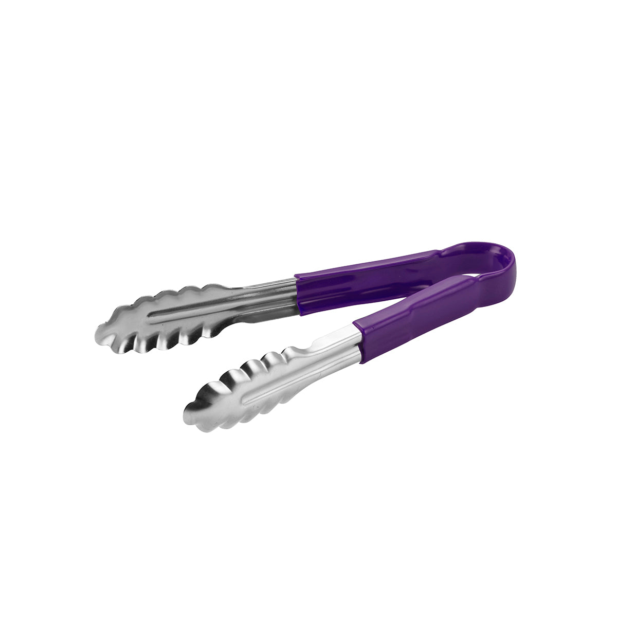 Essentials Tong Stainless Steel Purple Handle 230mm