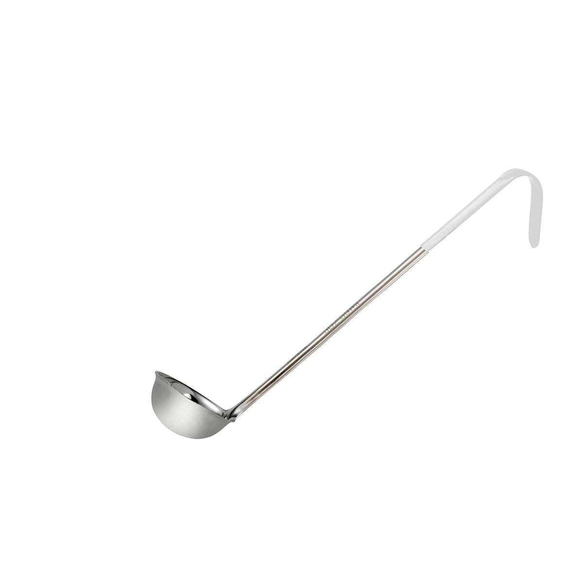 Ladle Stainless Steel White Handle 60ml