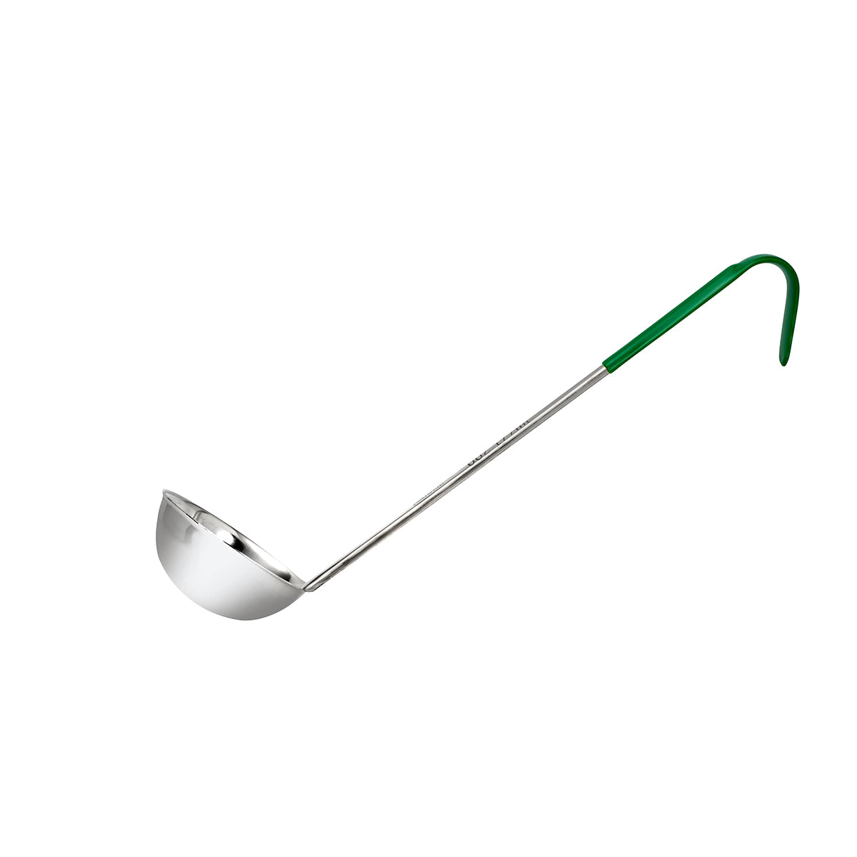 Ladle Stainless Steel Green Handle 180ml