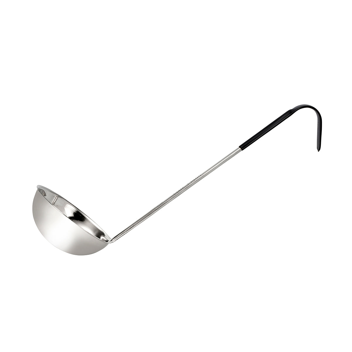 Ladle Stainless Steel Black Handle 360ml/12oz