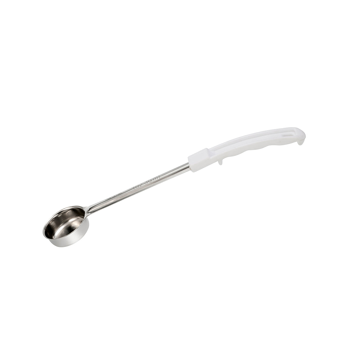 Food Portioner Solid Stainless Steel White Handle 30ml/1oz