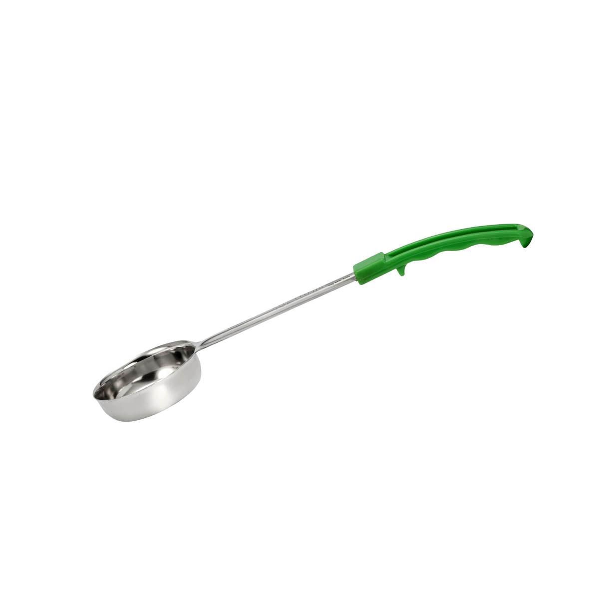 Food Portioner Solid Stainless Steel Green Handle 120ml/4oz