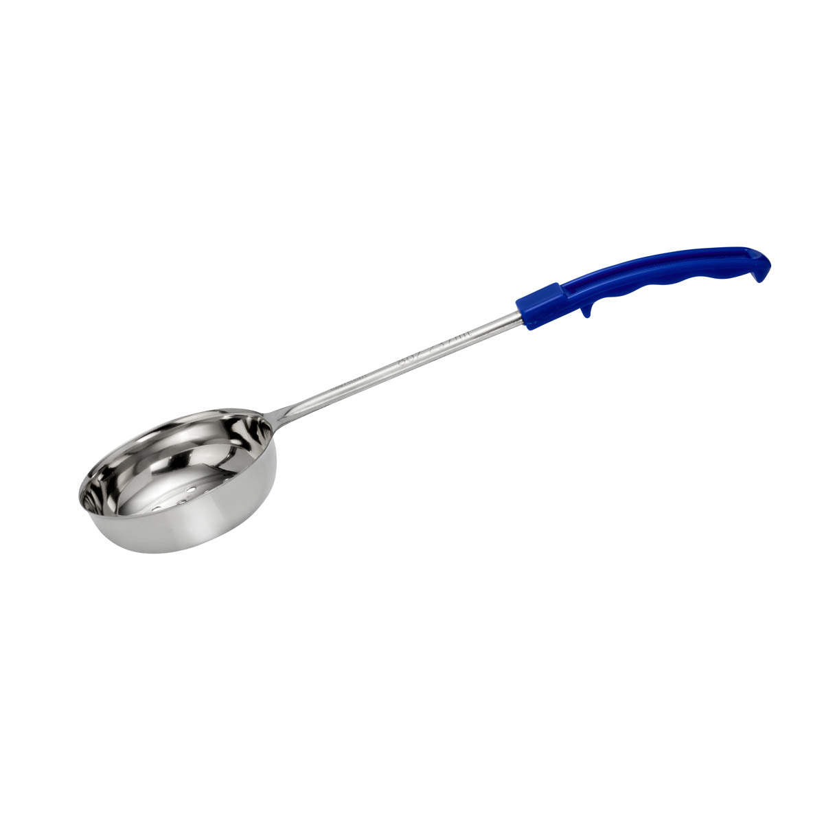 Food Portioner Perforated Stainless Steel Blue Handle 240ml/8oz