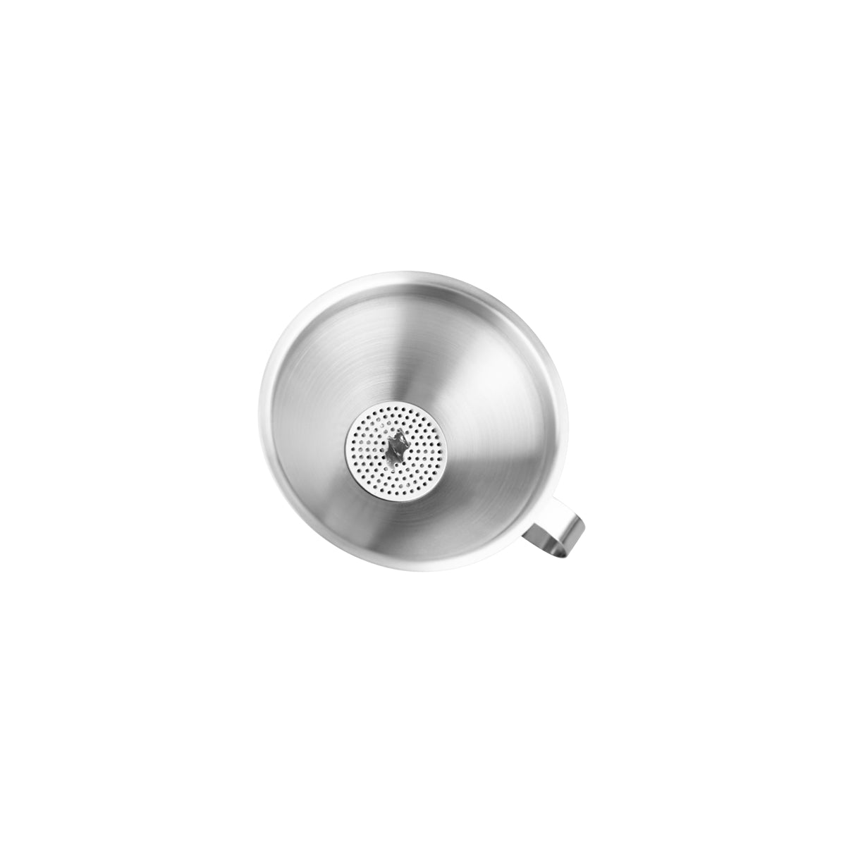 39351 Chef Inox Funnel with Strainer 125mm Tomkin Australia Hospitality Supplies