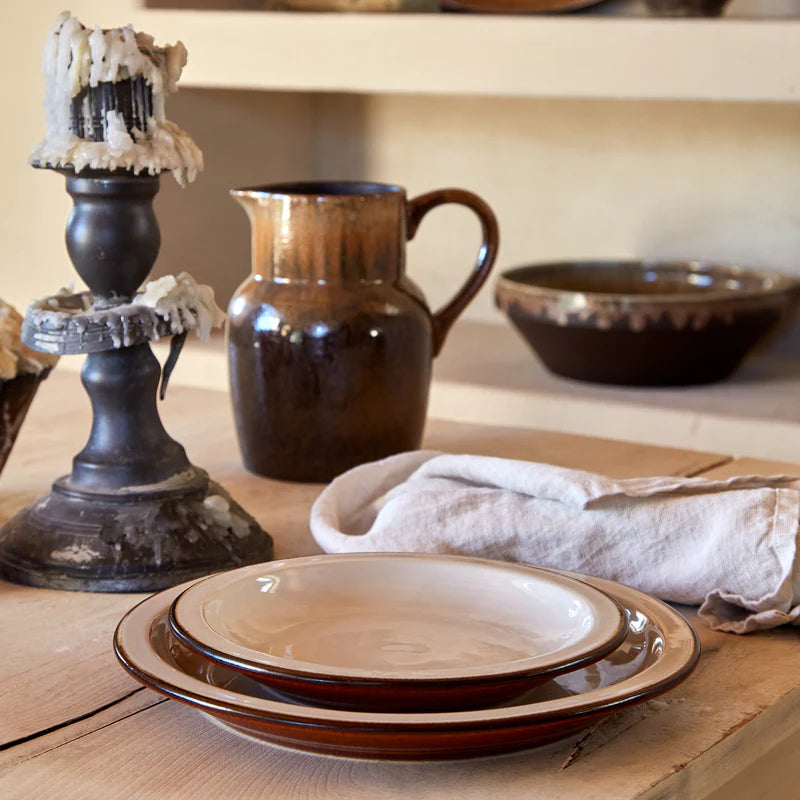 Poterie Cream Caramel Plate 262mm