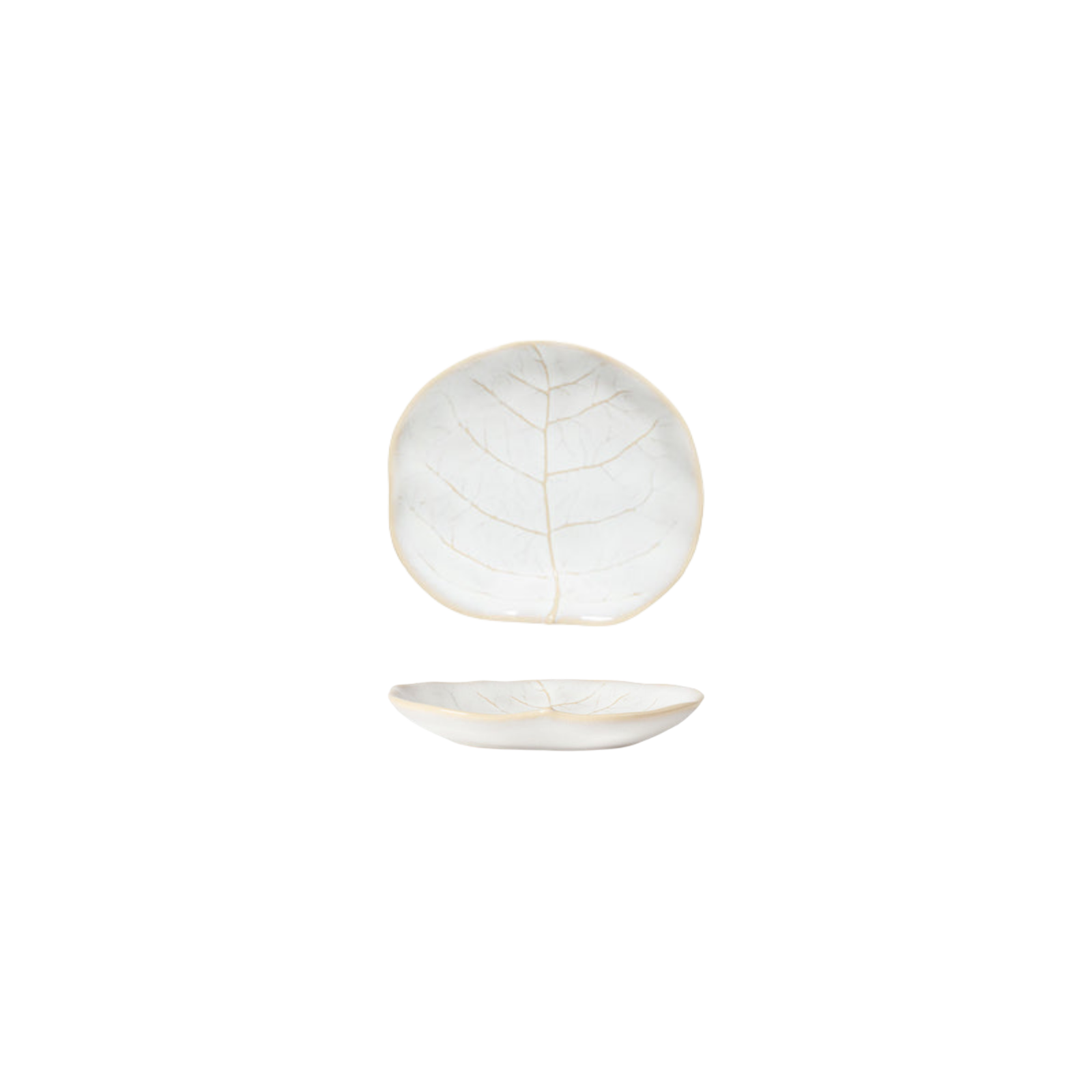 Silvina Fennel White Appetizer Plate 126mm