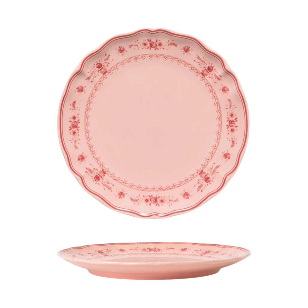 Vila Pink-Red Dinner Plate 270mm