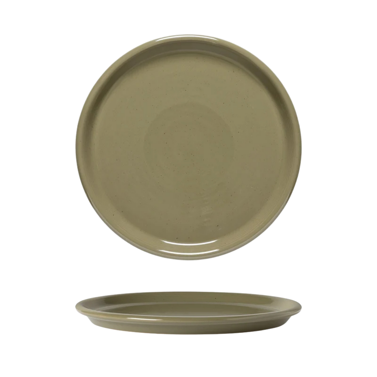 Scotia Olive Green Dinner Plate 262mm