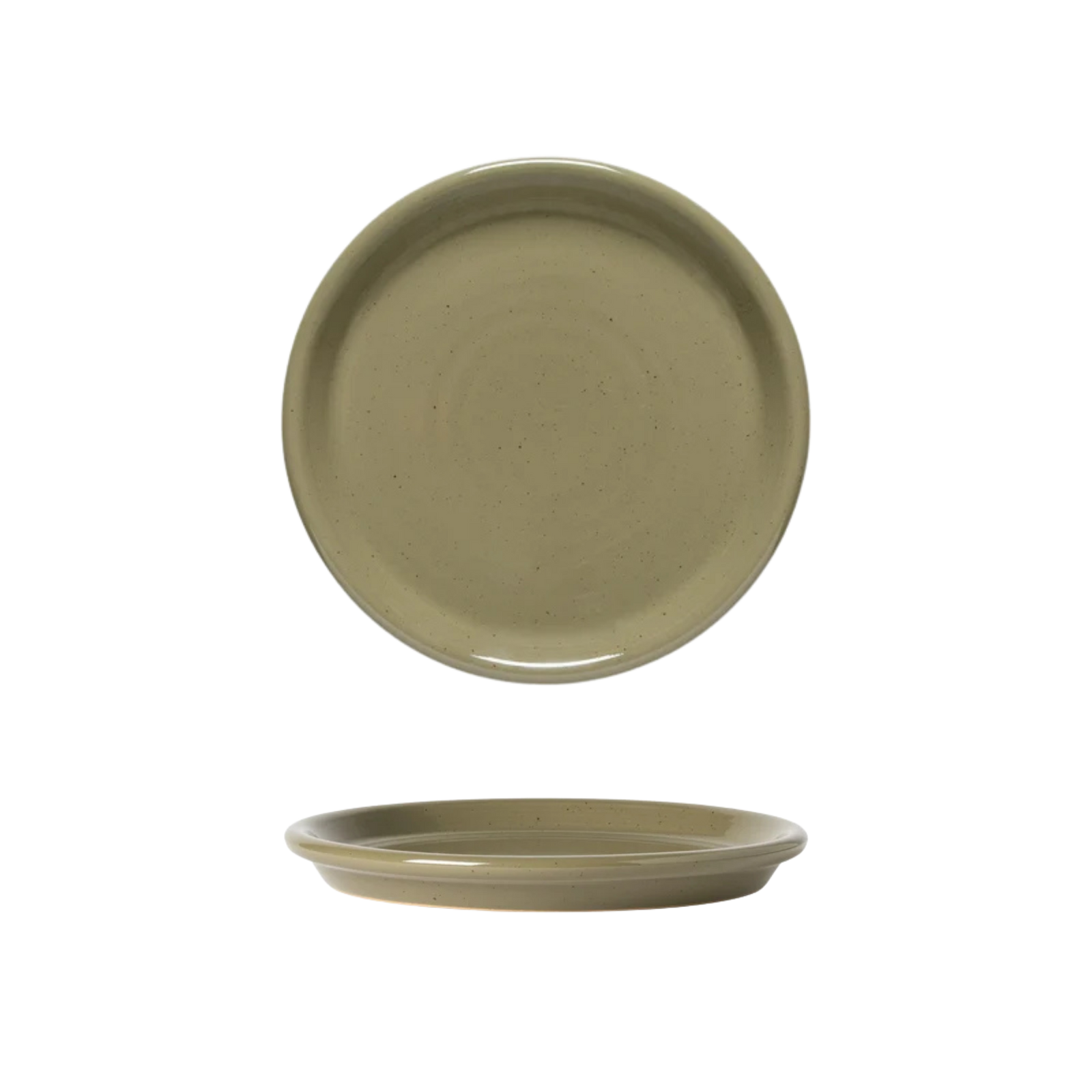 Scotia Olive Green Salad/Dessert Plate 211mm