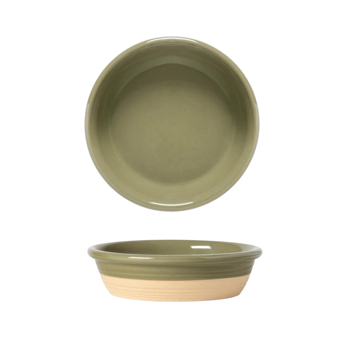 Scotia Olive Green Soup/Pasta Bowl 212mm