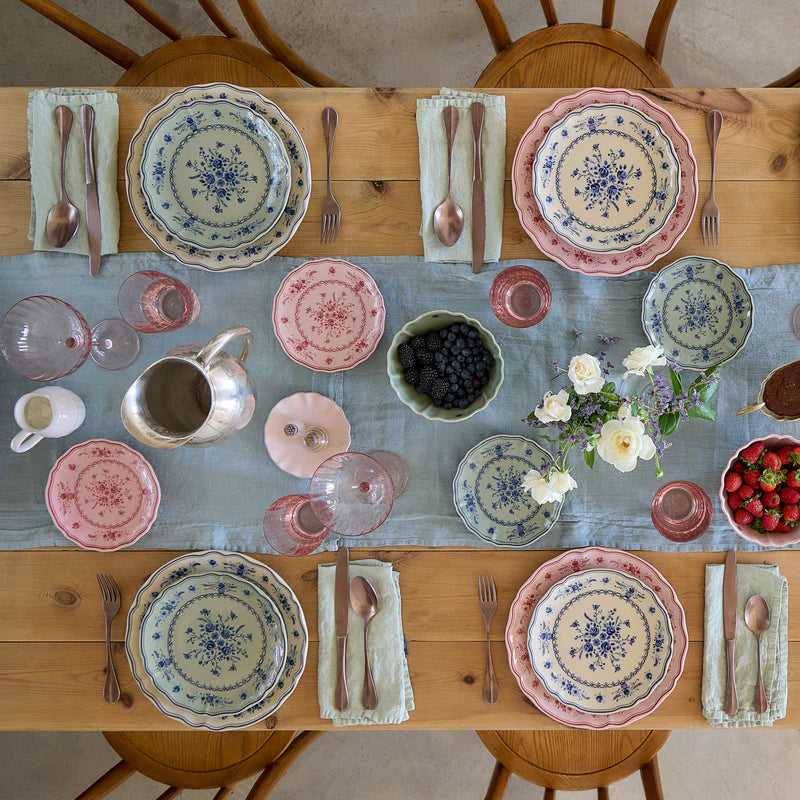 Vila Pink-Red Appetizer Plate 168mm