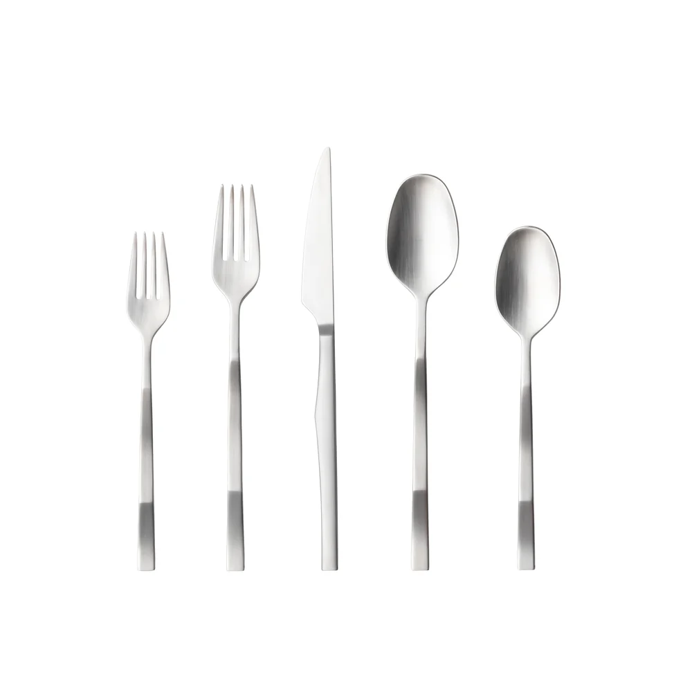 Ramo Brushed 5pc Cutlery Set