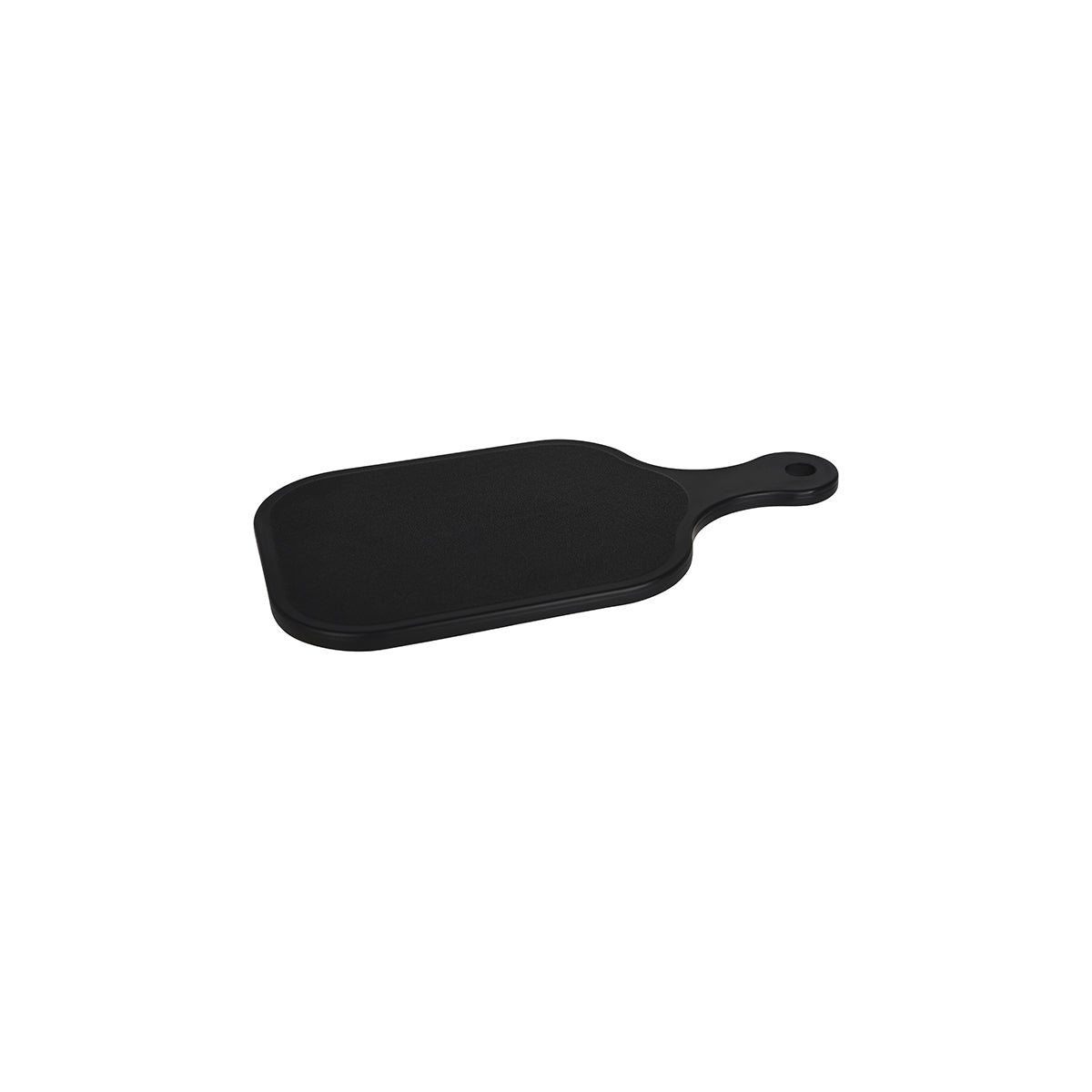 Cutting Board Polyethylene Paddle Black 235x190mm