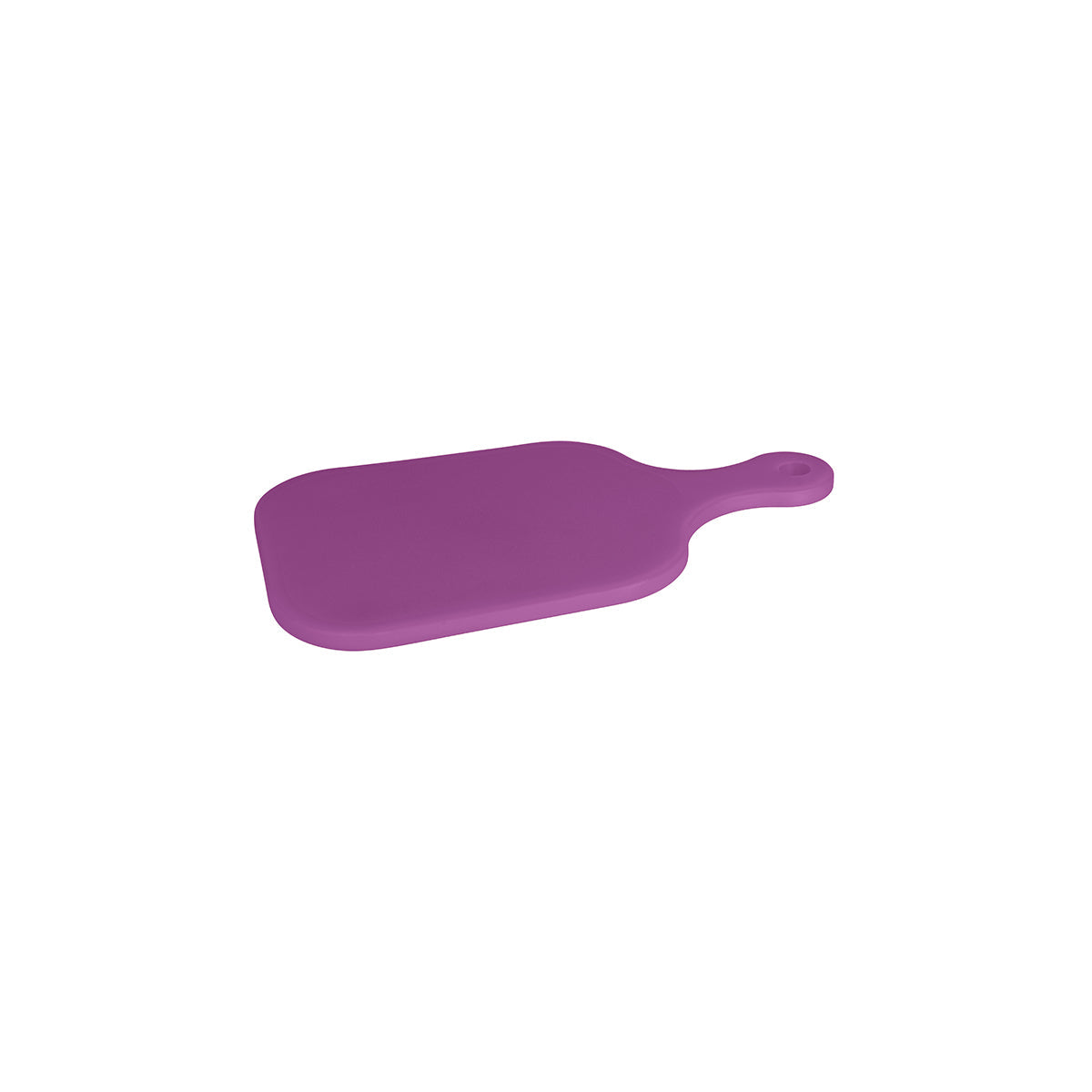 Cutting Board Polyethylene Paddle Purple 235x190mm