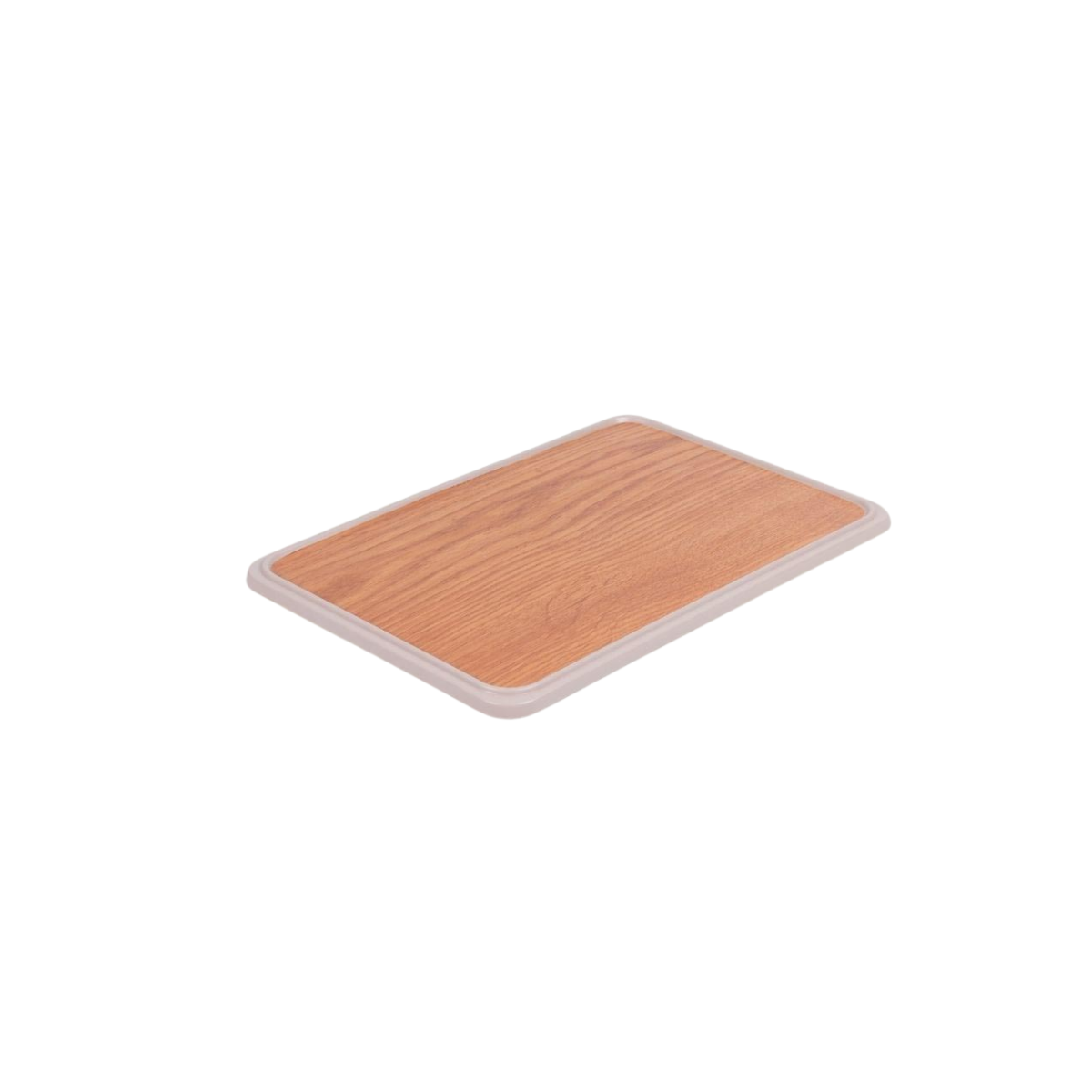 Zicco Melamine Inroom Bento Lid Tray Wood / White 292x197x10mm