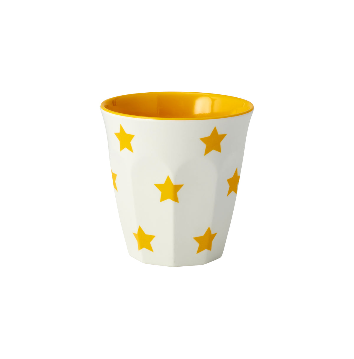 Yellow Stars on White Espresso Cup 200ml