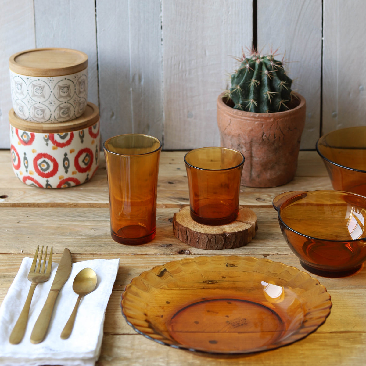 Lys Tumbler Amber 210ml