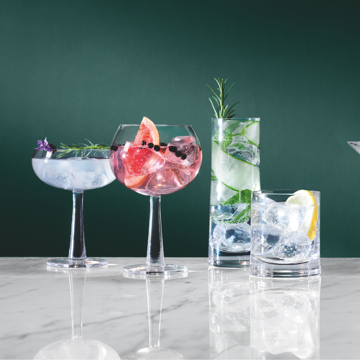 Gin Tumbler 310ml 2pc Set
