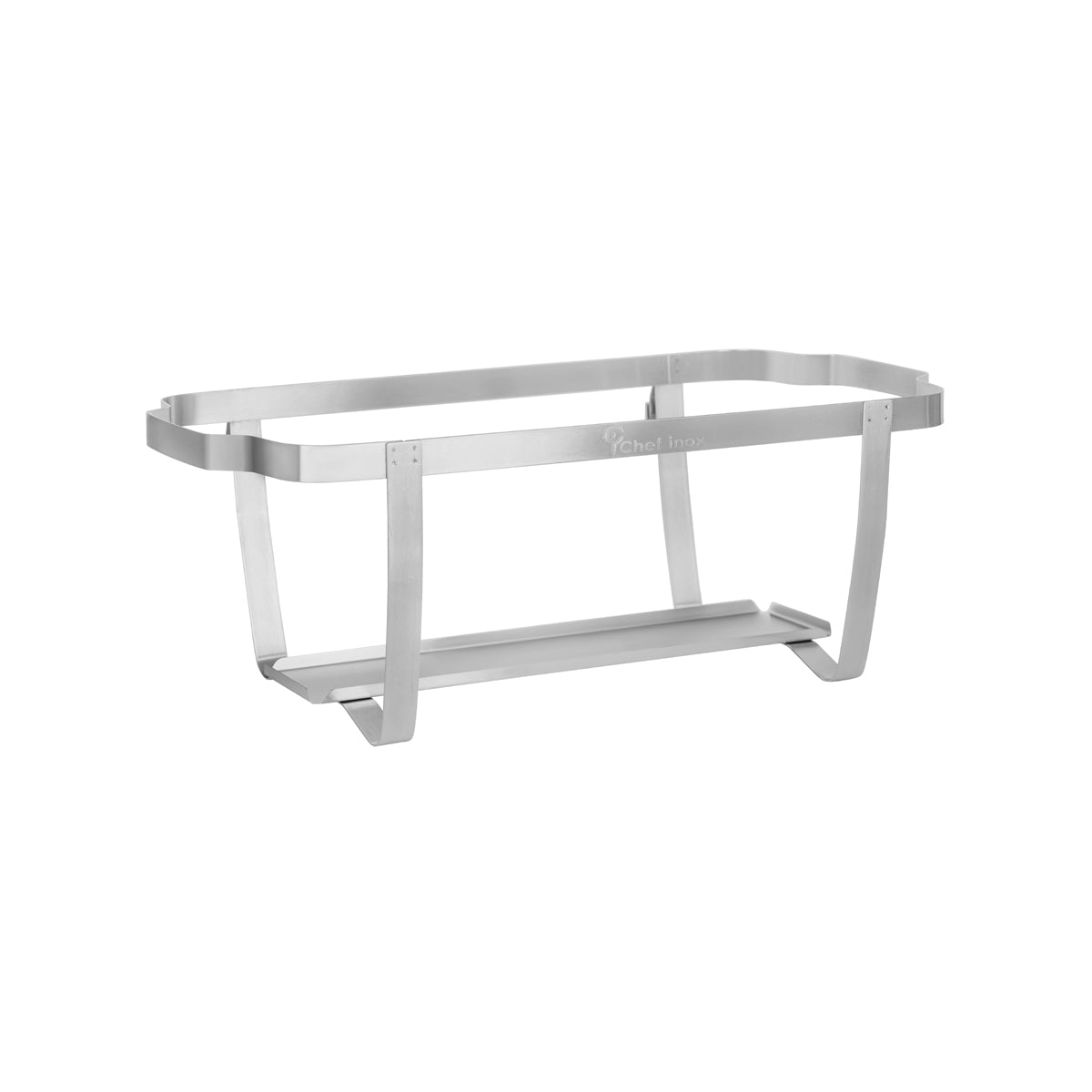 54800 Chef Inox Chafer Deluxe Economy Stackable Stainless Steel 1/1 Size Tomkin Australia Hospitality Supplies