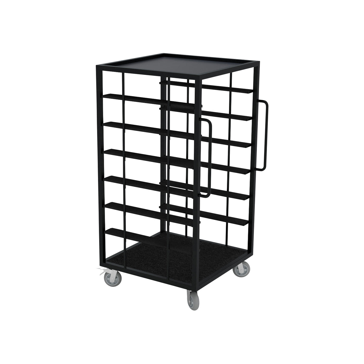 55254 Chef Inox Buffet Modular Station Module Trolley 950x950x1880mm Tomkin Australia Hospitality Supplies