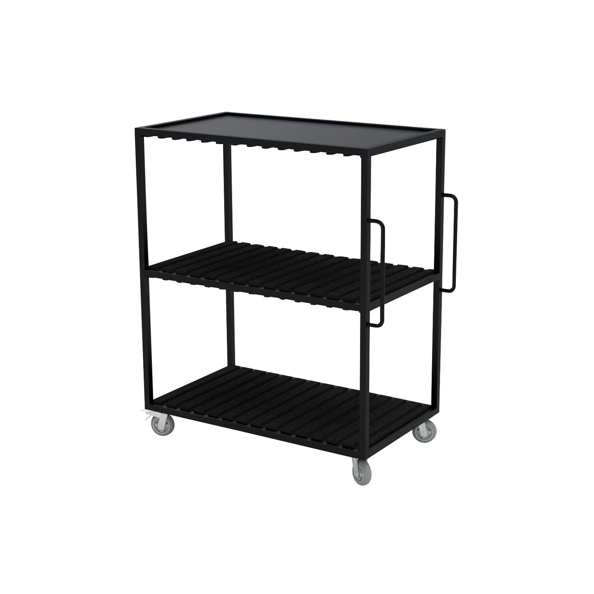 55255 Chef Inox Buffet Modular Station Front Panel Trolley 1590x910x1950mm Tomkin Australia Hospitality Supplies