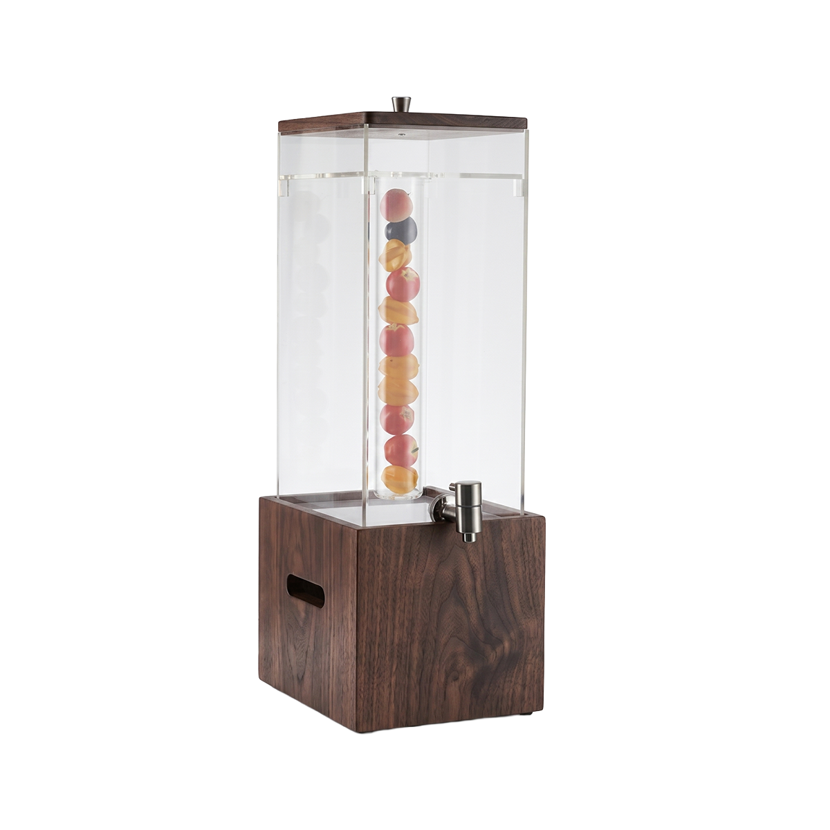 Serve Walnut Drink Dispenser with Infuser 180x220x600mm
