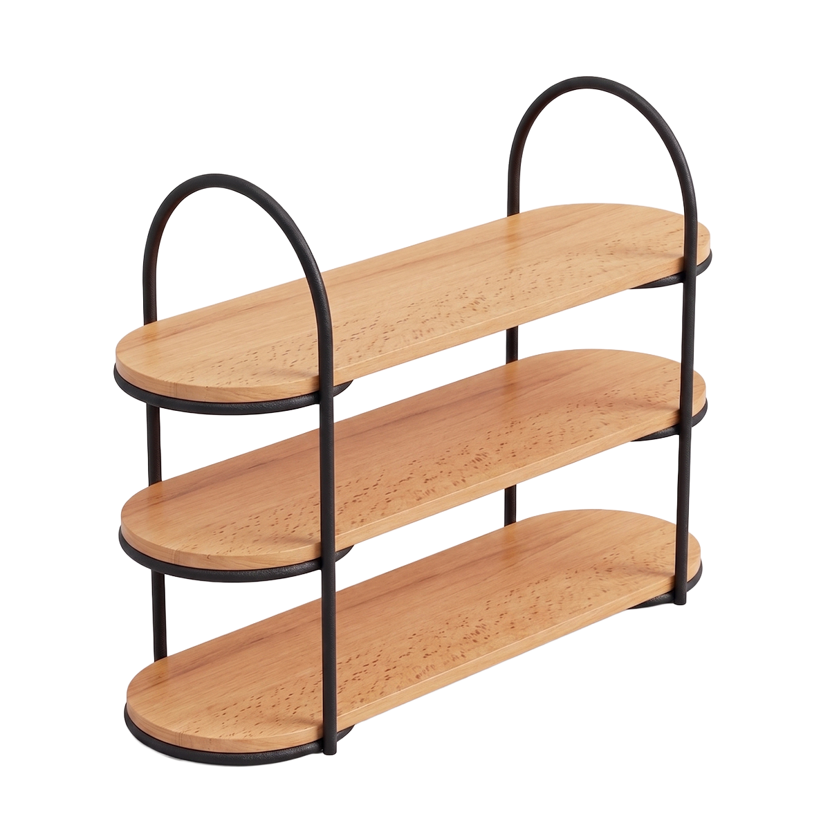 Serve Beechwood  3-Tier Display Stand 242x770x553mm