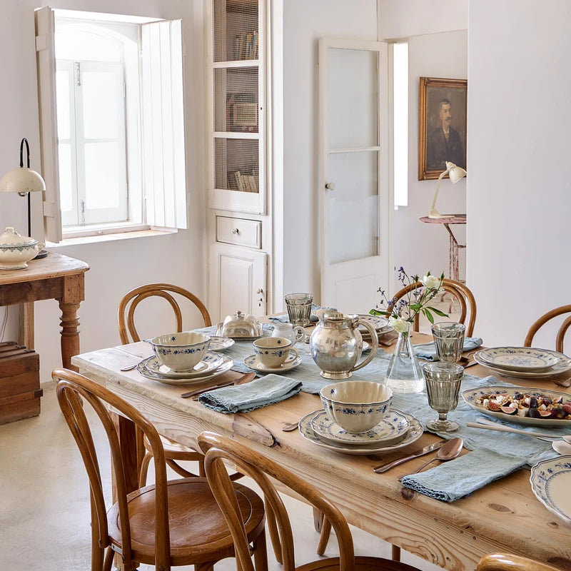 Vila Beige-Blue Dinner Plate 270mm