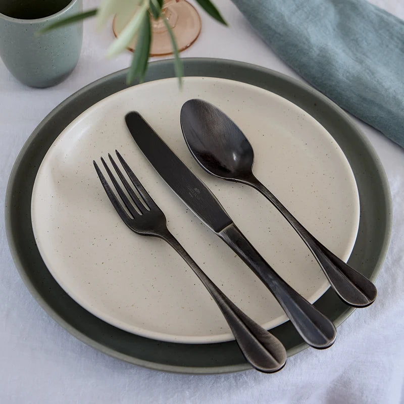 Nau Antique Black 5pc Cutlery Set