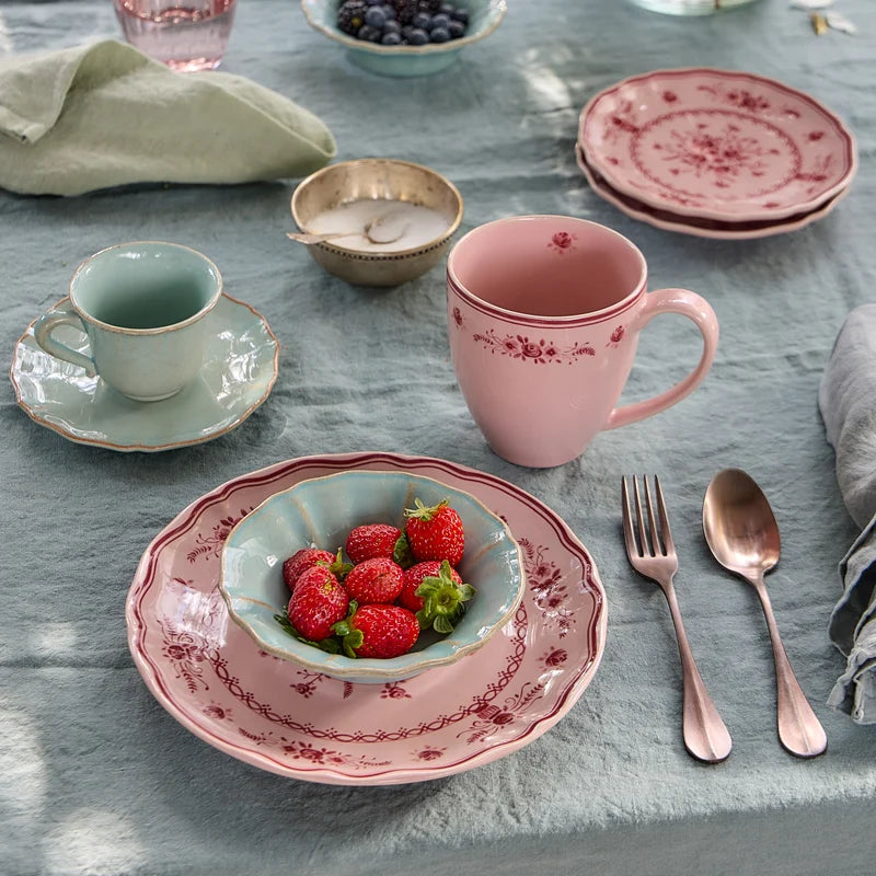 Vila Pink-Red Mug 409ml