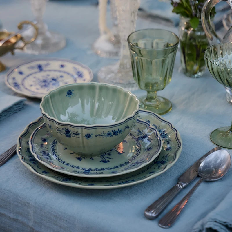 Vila Olive-Blue Soup/Cereal Bowl 162mm