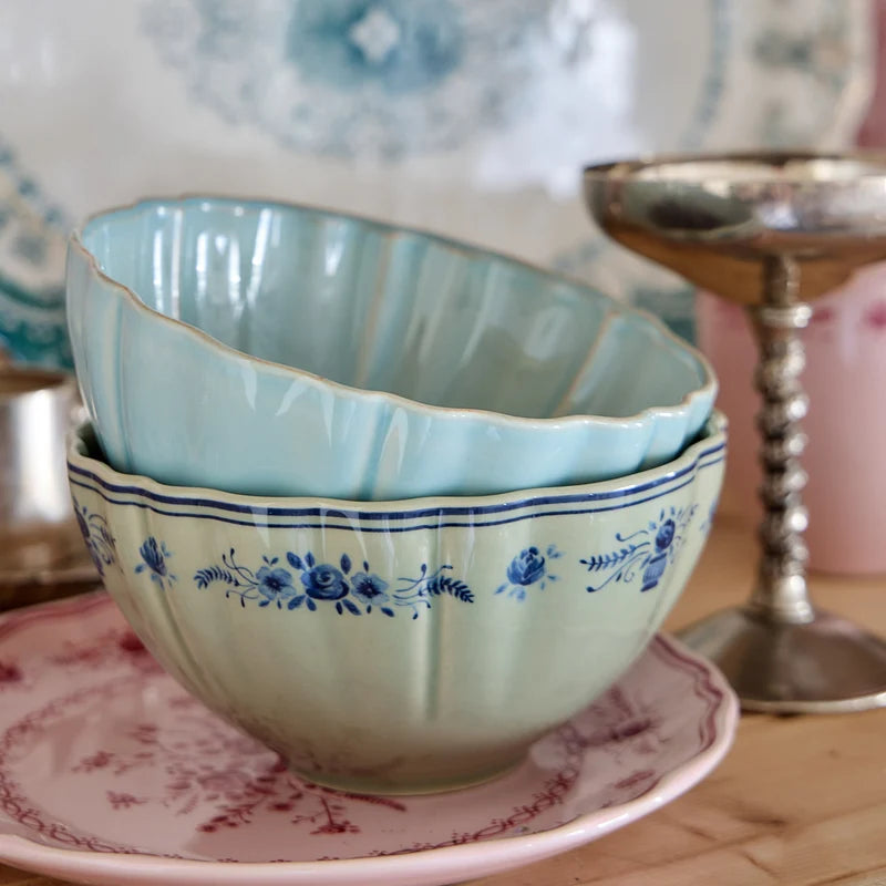 Vila Olive-Blue Soup/Cereal Bowl 162mm