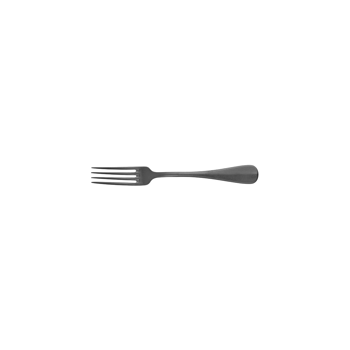 Baguette Dessert Fork Gunmetal