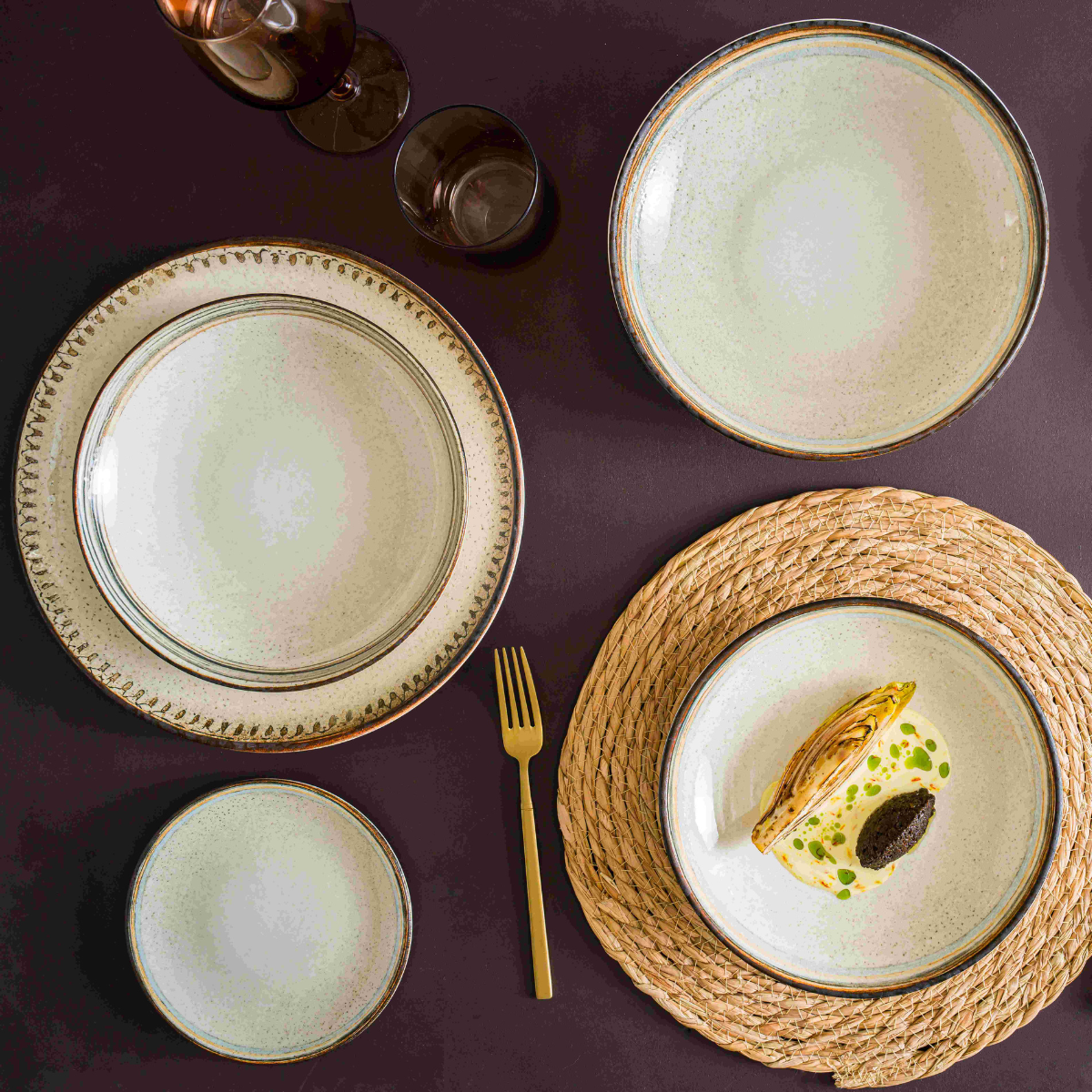 Cortado Round Coupe Plate 210mm