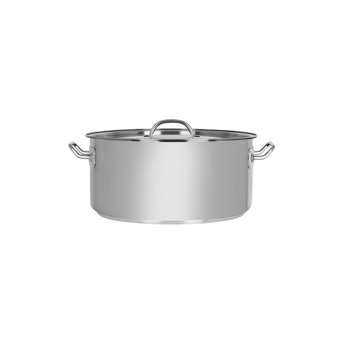 70466 Chef Inox Elite Casserole with Lid 320x150mm/12Lt Tomkin Australia Hospitality Supplies
