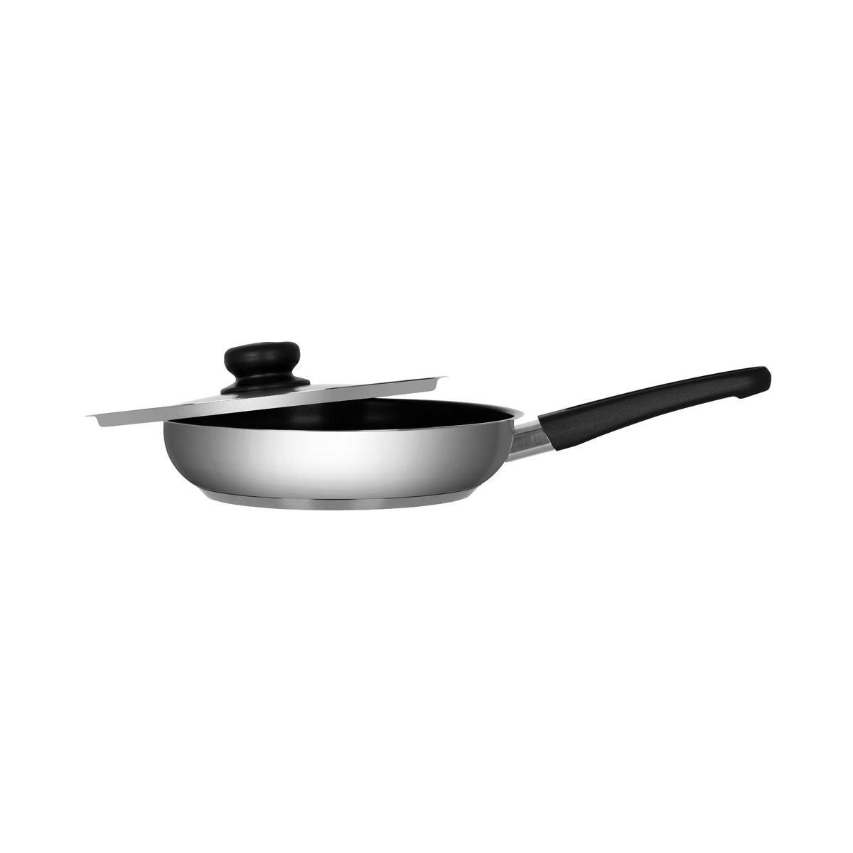 73035 Chef Inox Club Saucepan with Bakelite Handle Frypan Non-Stick 240x50mm Tomkin Australia Hospitality Supplies