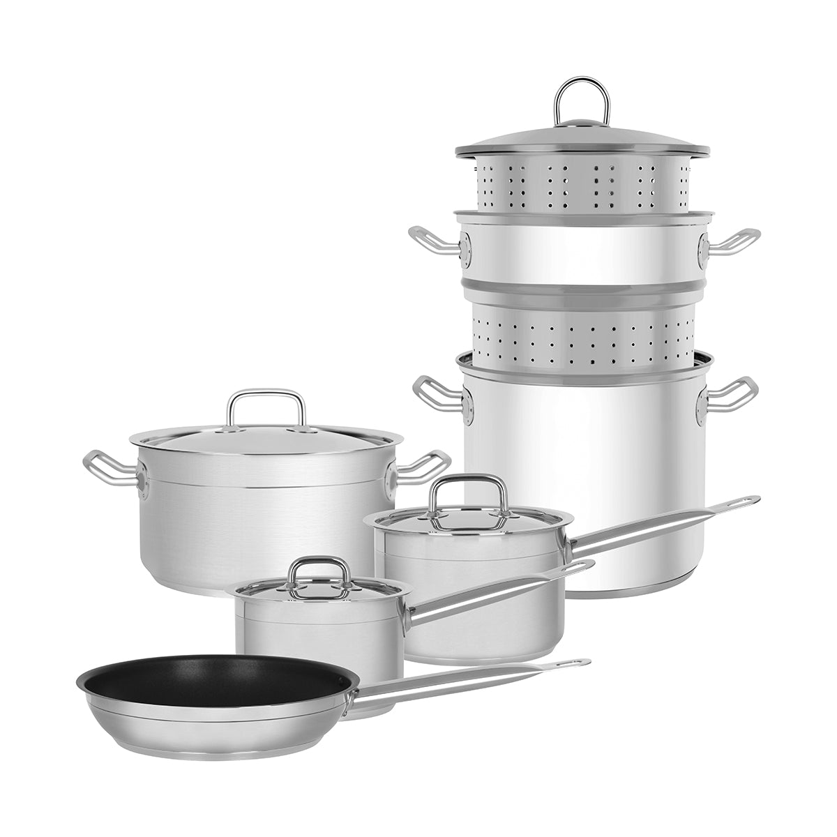 Office Cookware Professional Cookware Set 7pc | Tomkin Australia Hospitality Supplies