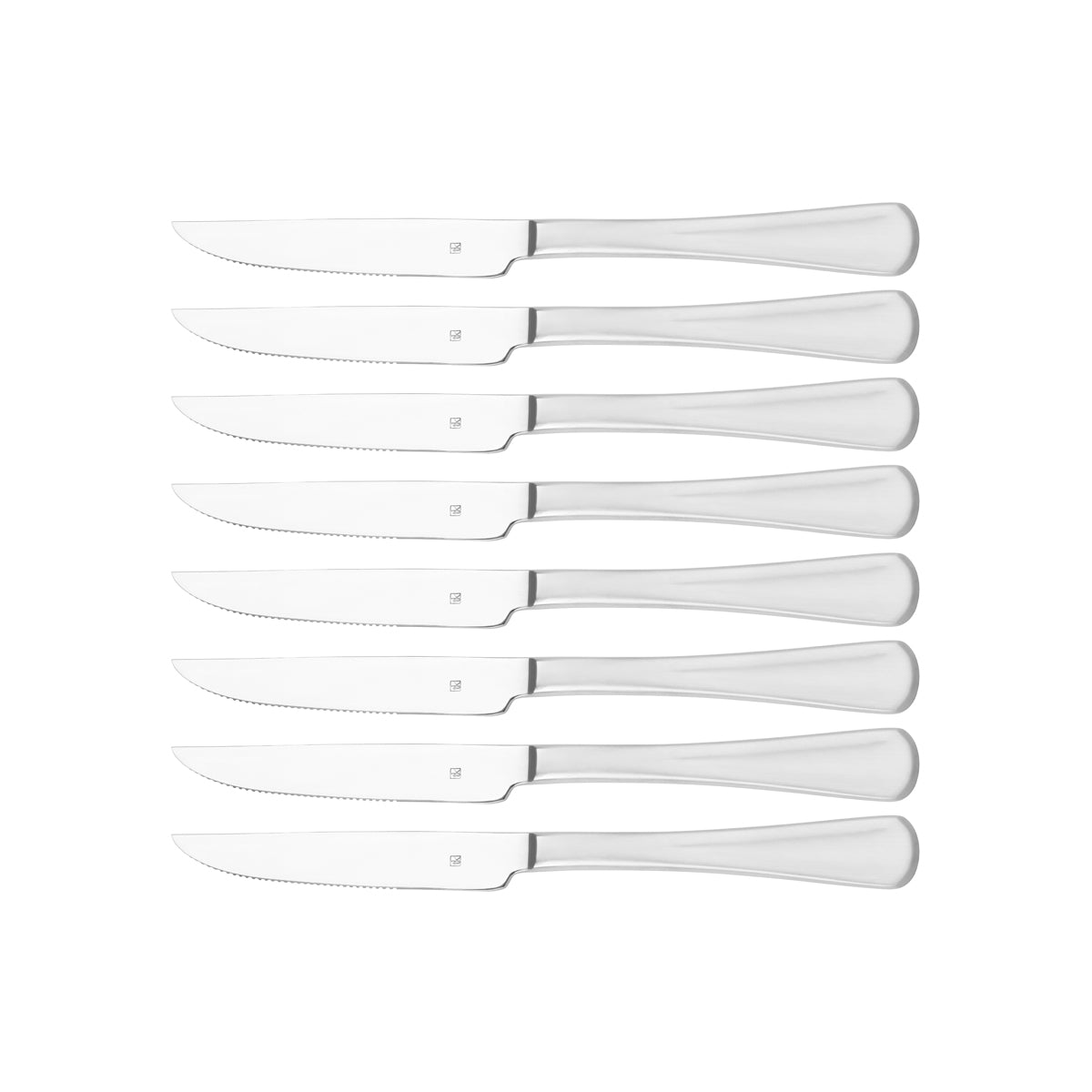 74700-118 Tablekraft Elite Steak Knive Set 8pc Tomkin Australia Hospitality Supplies