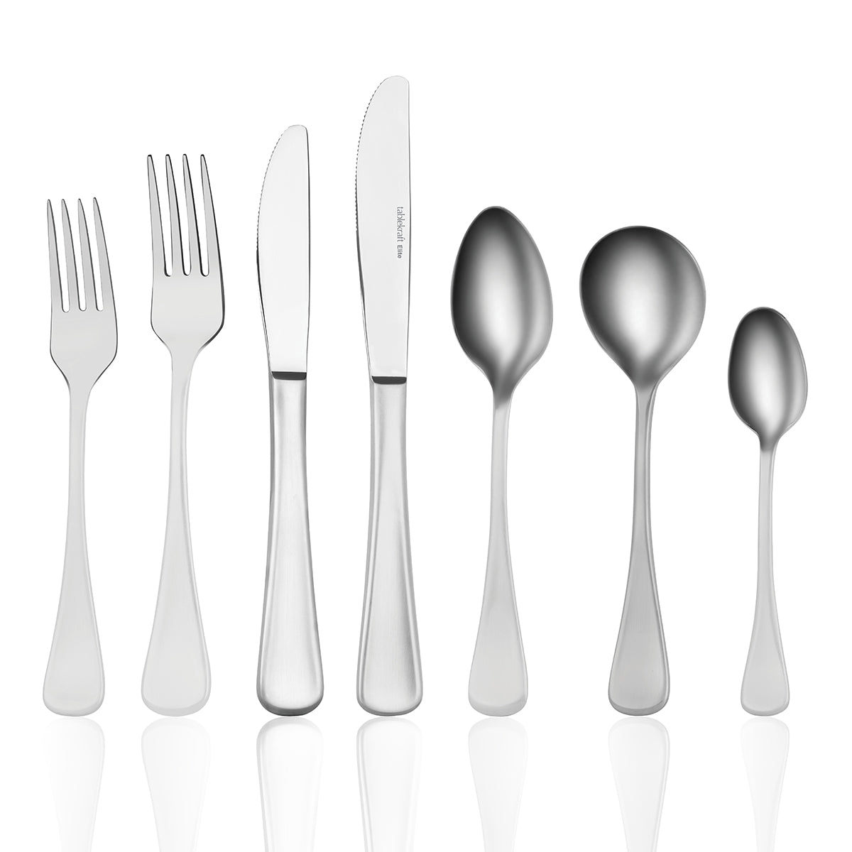 74700-56C Tablekraft Elite Cutlery Set 56pc Tomkin Australia Hospitality Supplies