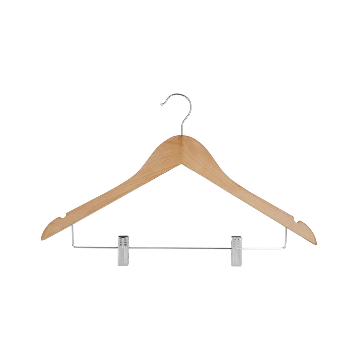 9000-23 Noble & Price Hanger Standard with Hook & Clips Birch 445x250x12mm Tomkin Australia Hospitality Supplies