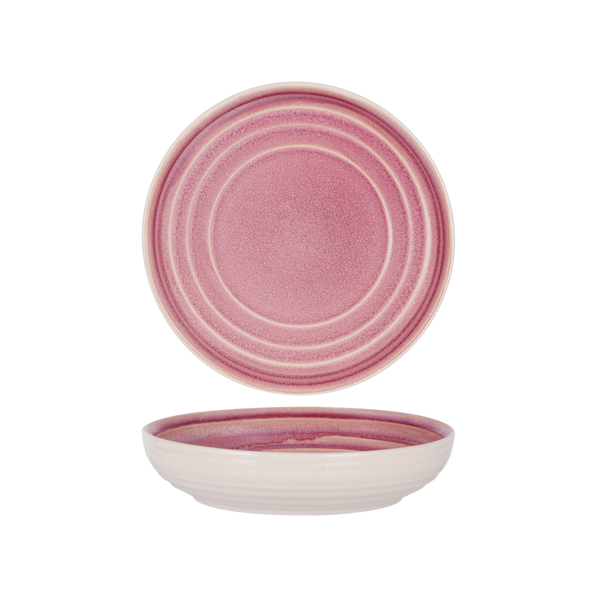 907443 Tablekraft Urban Linea Dusty Pink Round Bowl 230x51mm / 1220ml Tomkin Australia Hospitality Supplies