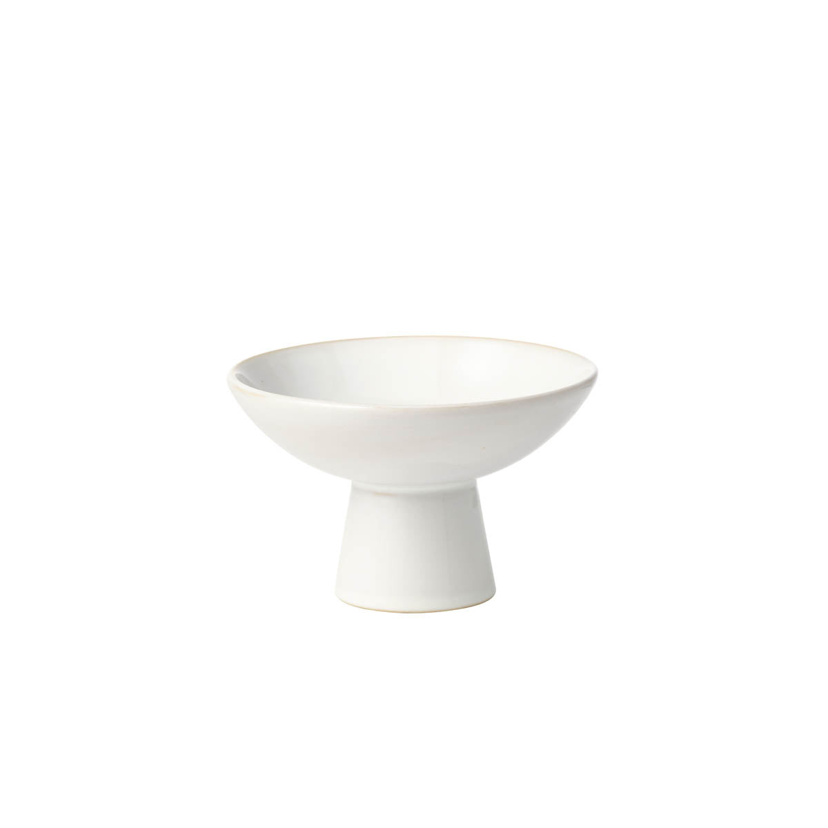 908466 Tablekraft Urban Pedestal Flared Bowl 157x95mm White Tomkin Australia Hospitality Supplies
