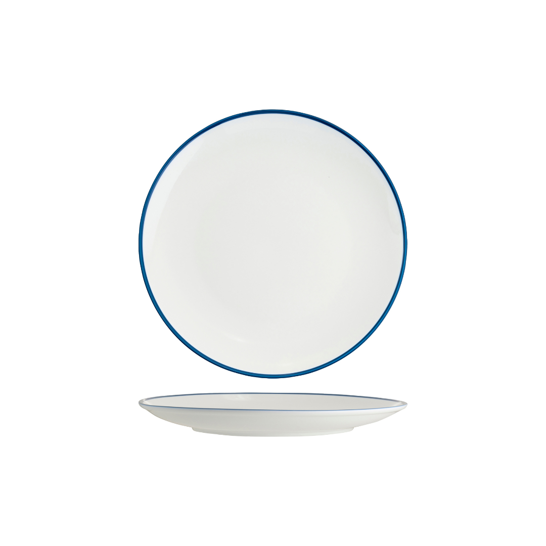 Core Round Coupe Plate Royal Blue Rim 260mm