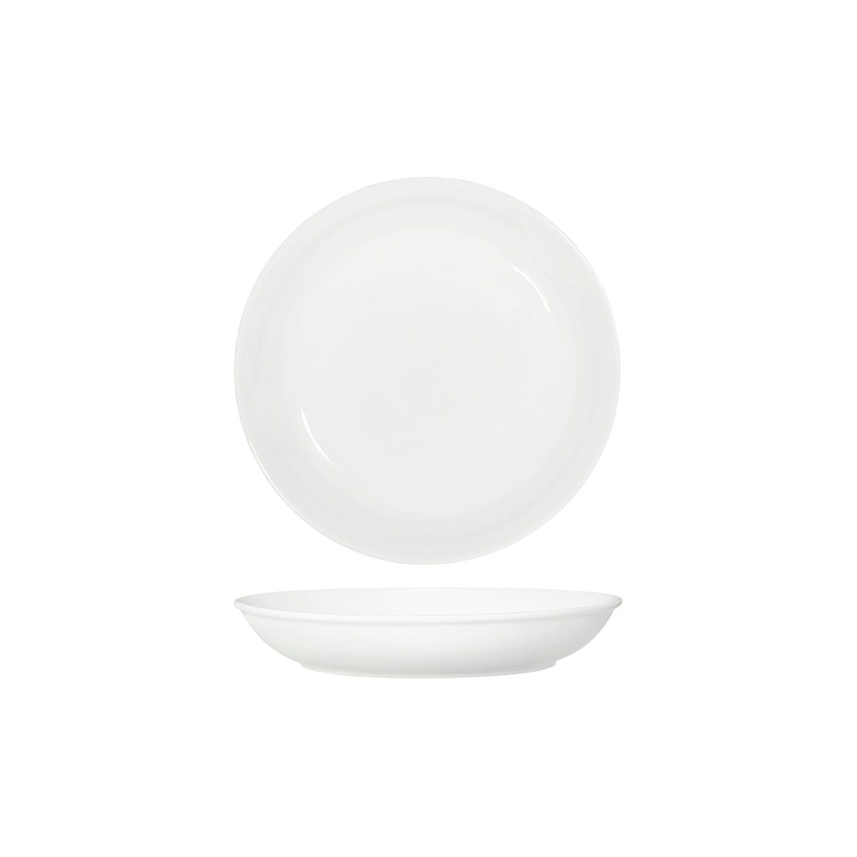 91063 Tablekraft Core White Round Coupe Bowl 255mm Tomkin Australia Hospitality Supplies