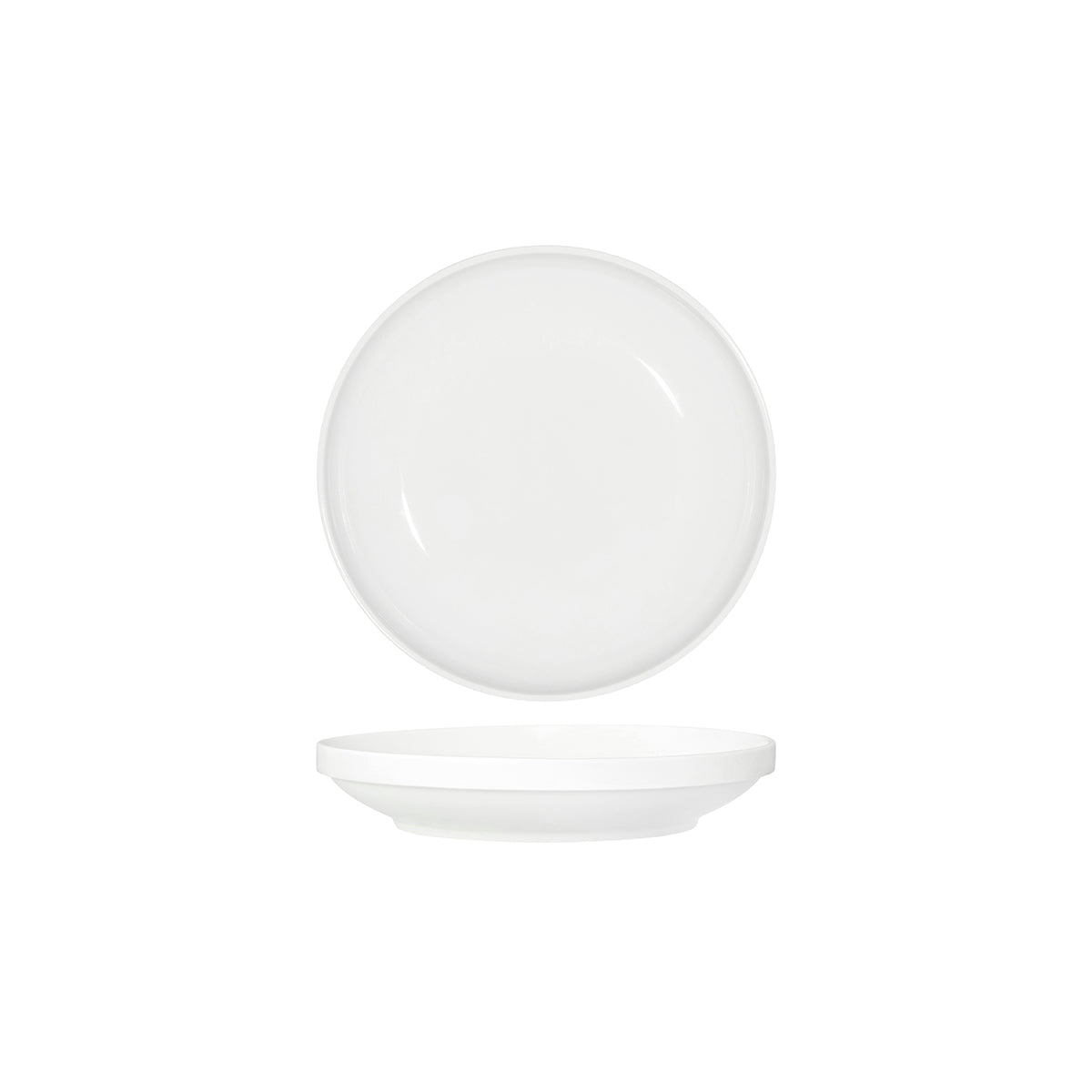 91083 Tablekraft Core White Round Walled Bowl 230mm Tomkin Australia Hospitality Supplies