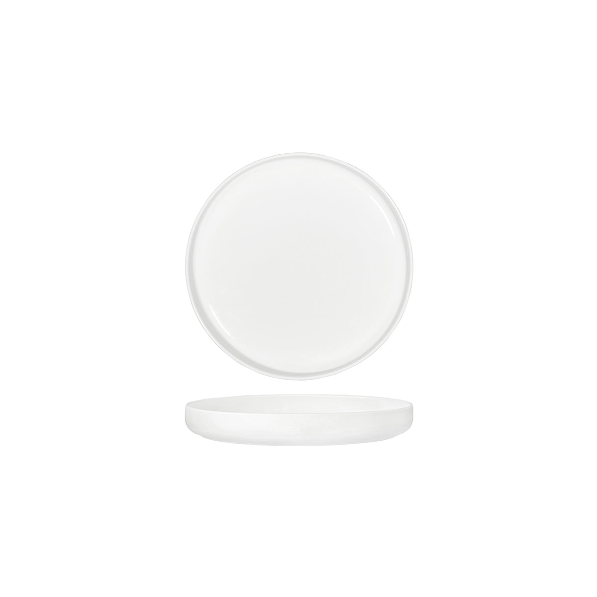 91091 Tablekraft Core White Round Deep Coupe Plate 200mm Tomkin Australia Hospitality Supplies
