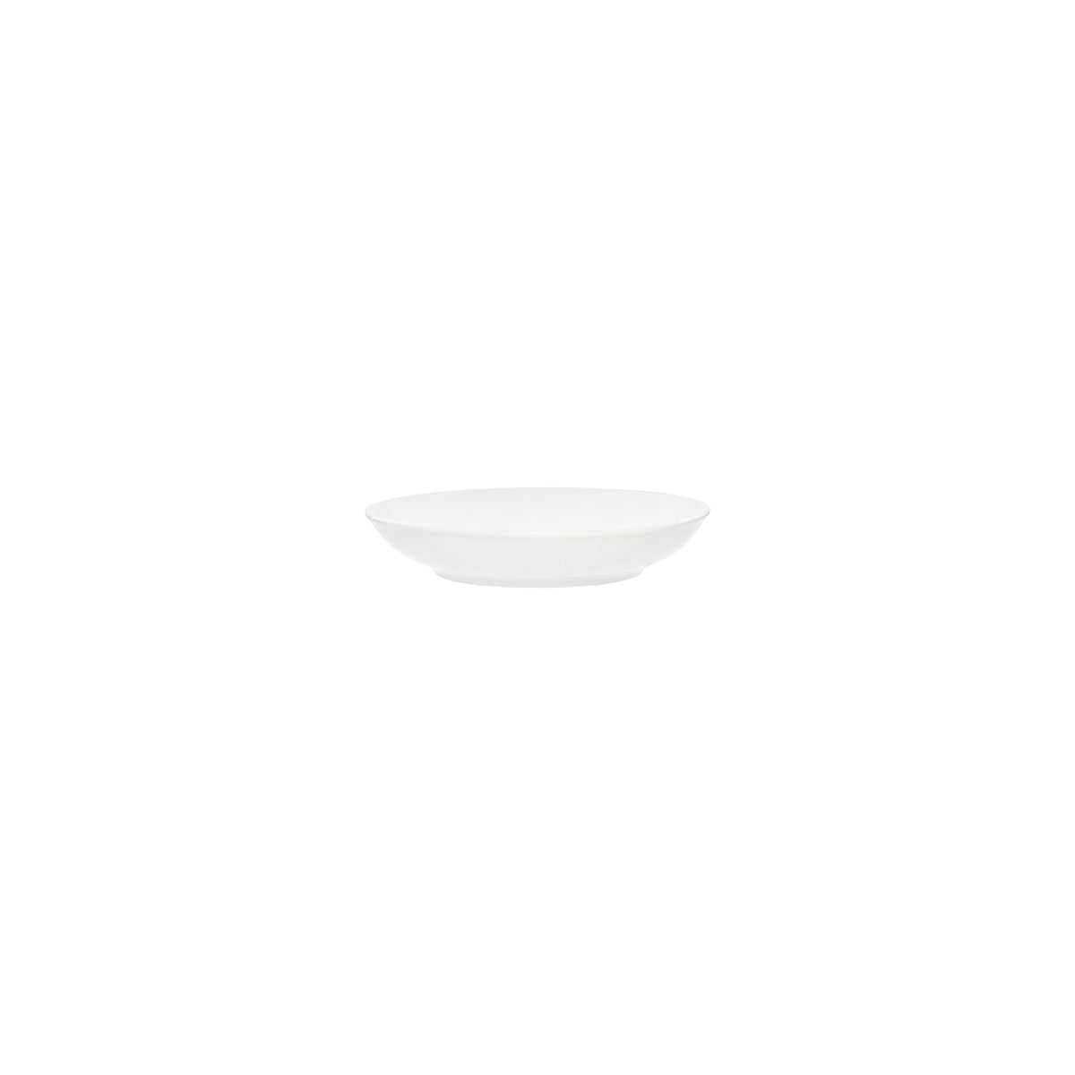 92039 Tablekraft Core White Coupe Sauce Dish 115mm Tomkin Australia Hospitality Supplies