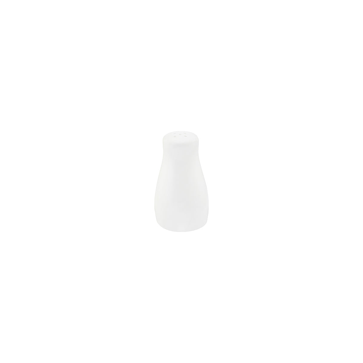 92053 Tablekraft Core White Curve Pepper Shaker 50x80mm Tomkin Australia Hospitality Supplies