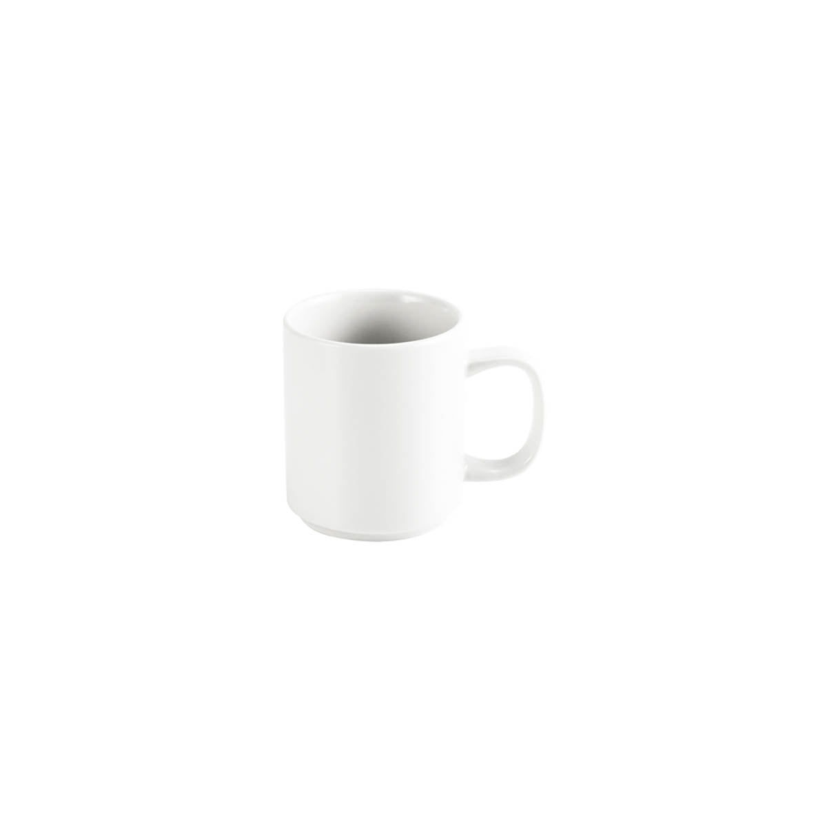 92099 Tablekraft Core White Banquet Coffee Mug Stack 310ml Tomkin Australia Hospitality Supplies