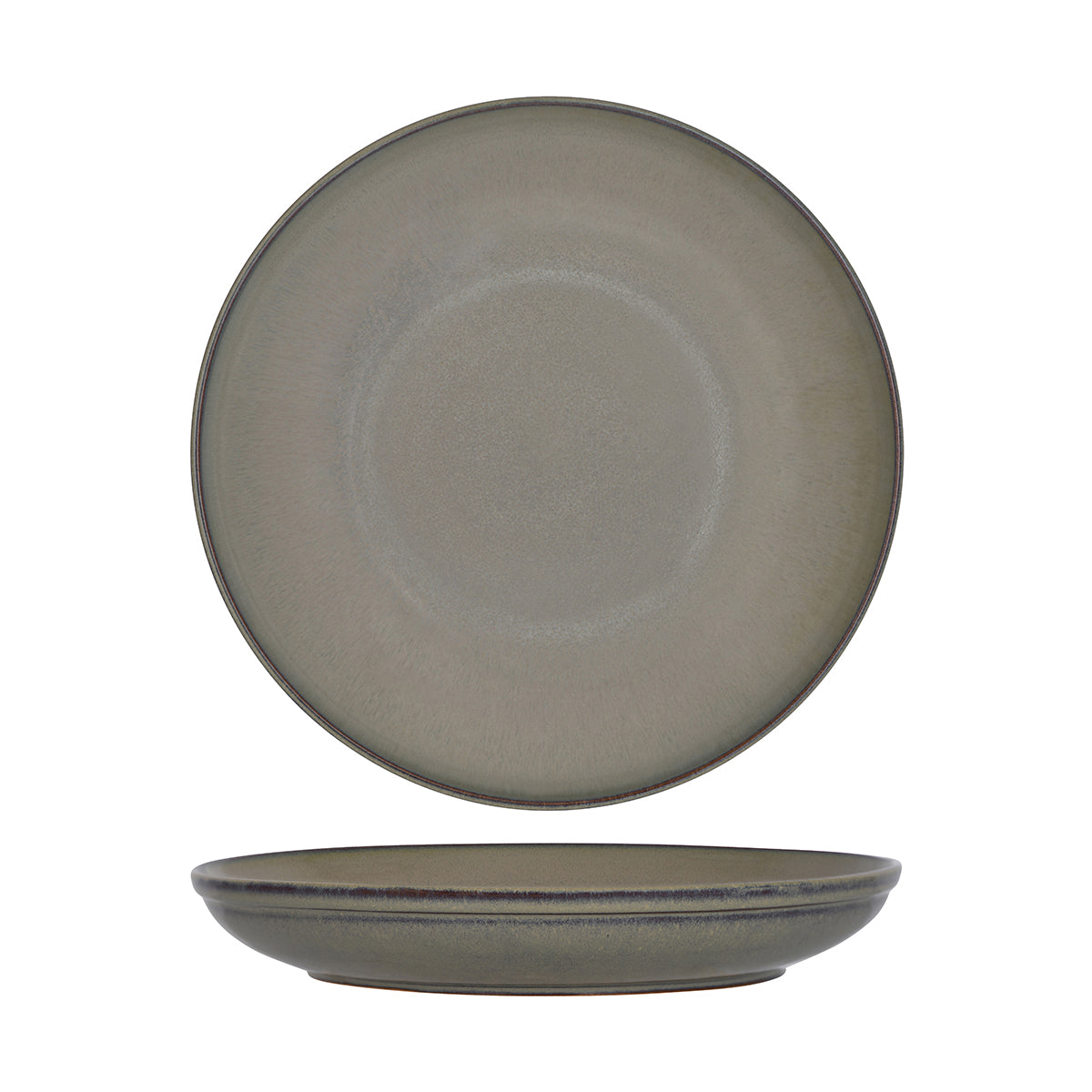 99836 Tablekraft Artistica Canvas Rnd Coupe Serve Bowl 450mm Tomkin Australia Hospitality Supplies